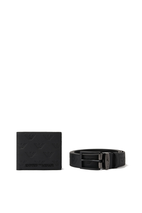 Wallet & Belt Gift Set